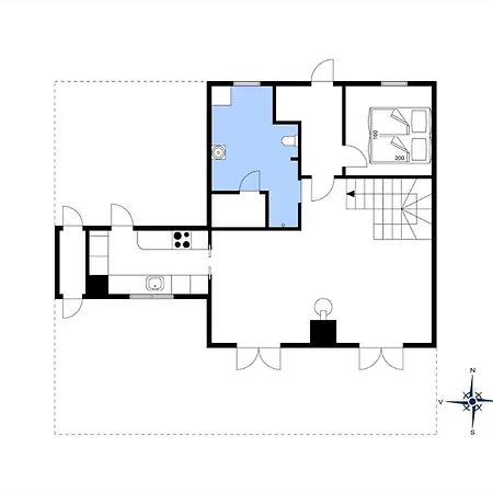 Bl1478-blokhus-ferren-syd-152 بيت للعطل